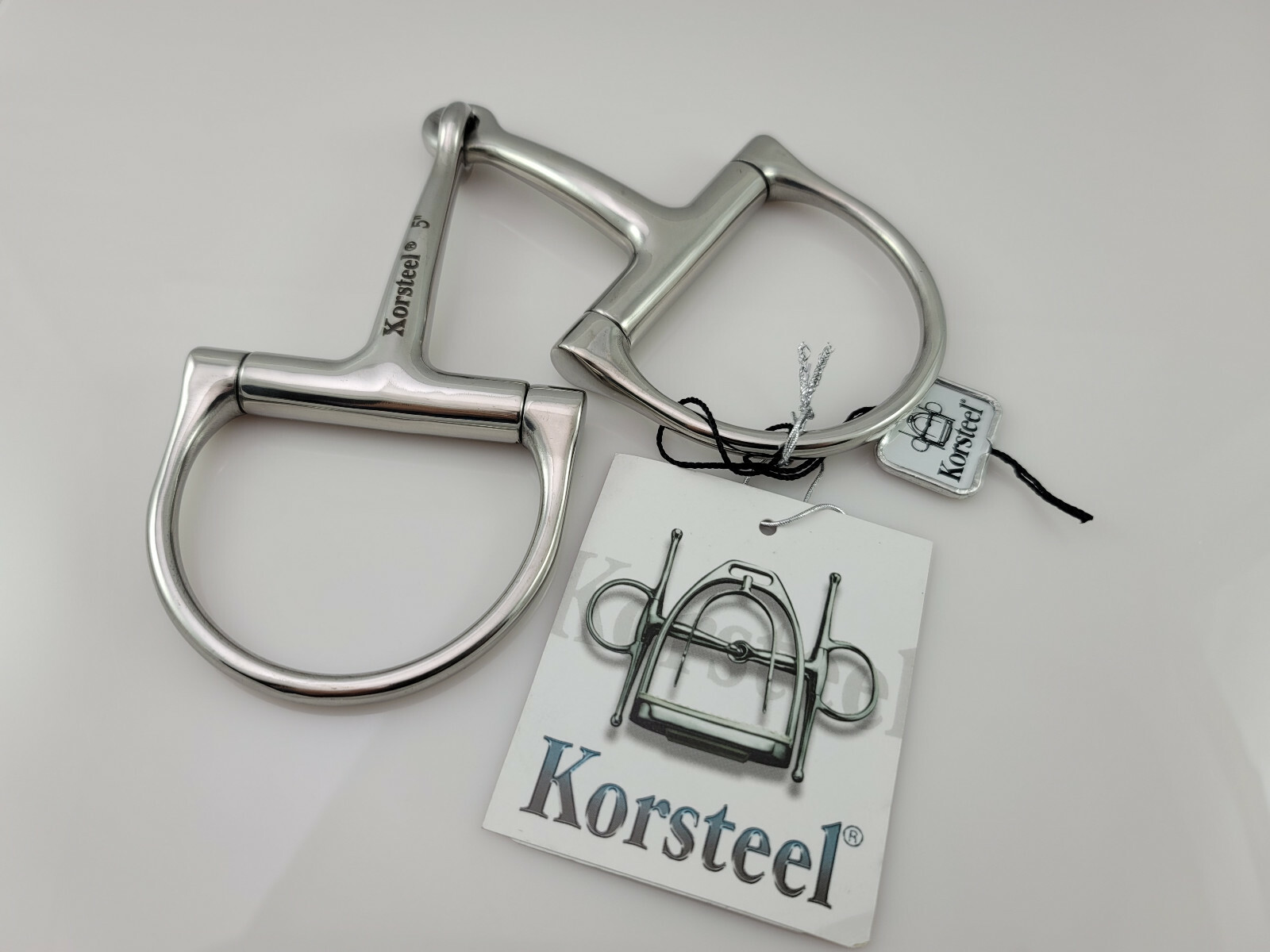 Korsteel Regular Dee Snaffle Bit Size 5
