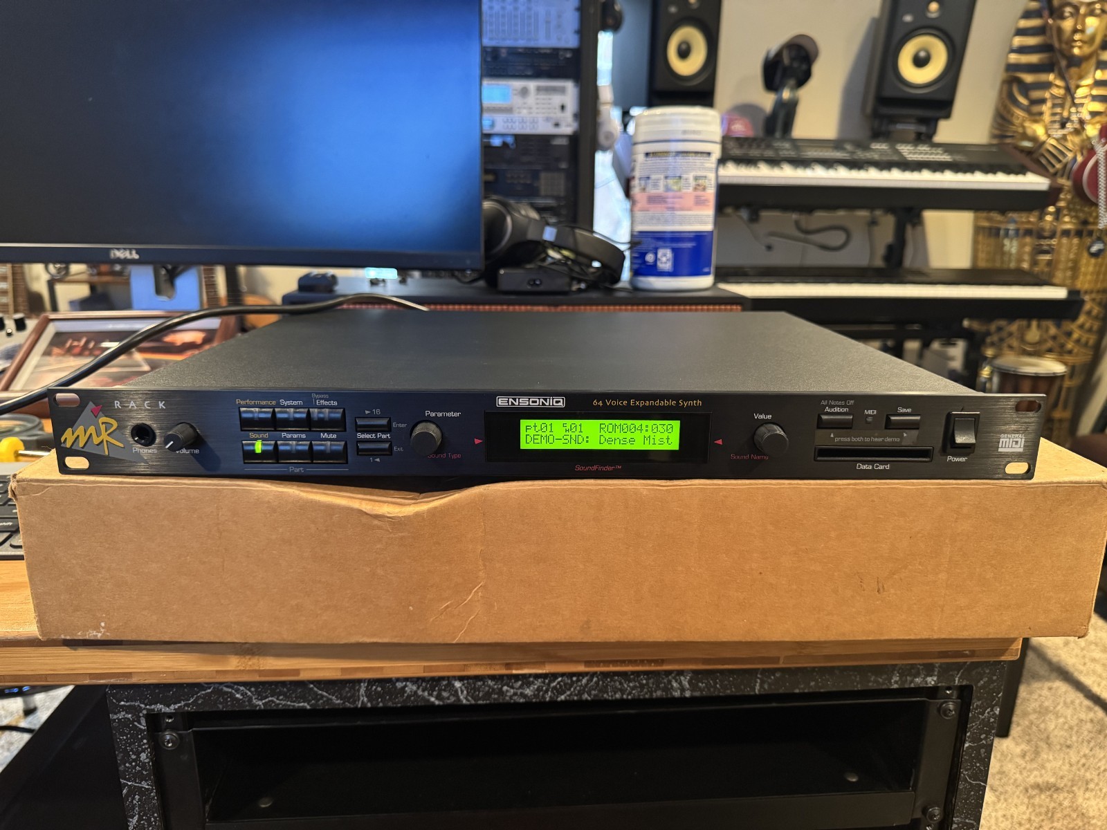 Ensoniq MR Rack Sound Module Synthesizer ABSOLUTELY PERFECT RARE