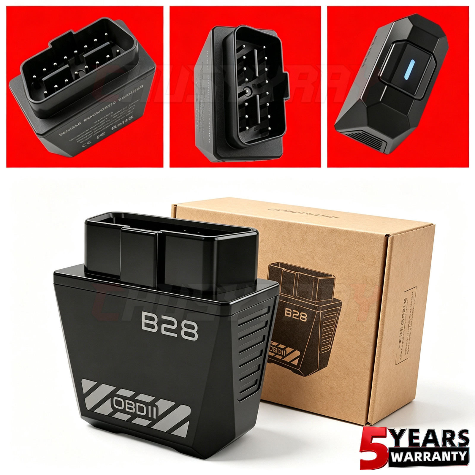 For Chevrolet Corvette Diagnostic Code Reader OBD2 Bluetooth Scanner Adapter US