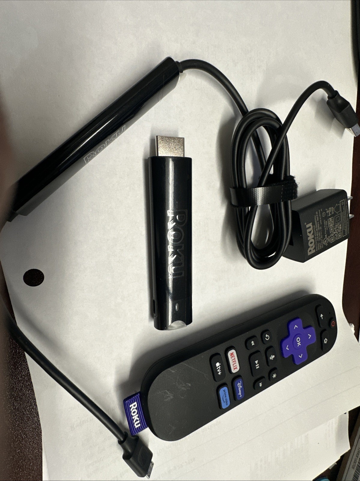Roku Streaming Stick 4K+3820X2 w/ Remote
