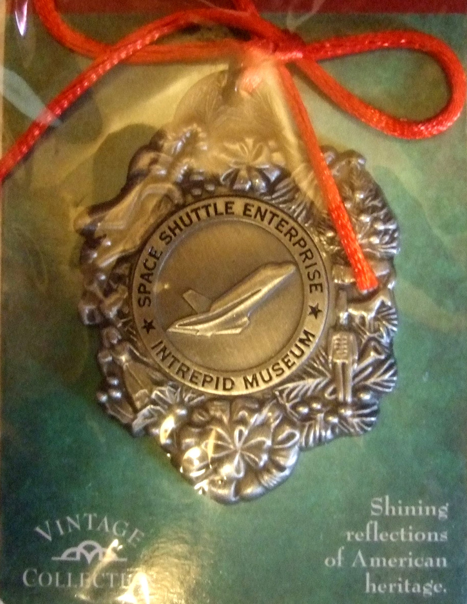 Space Shuttle Enterprise Christmas Ornament New in Box
