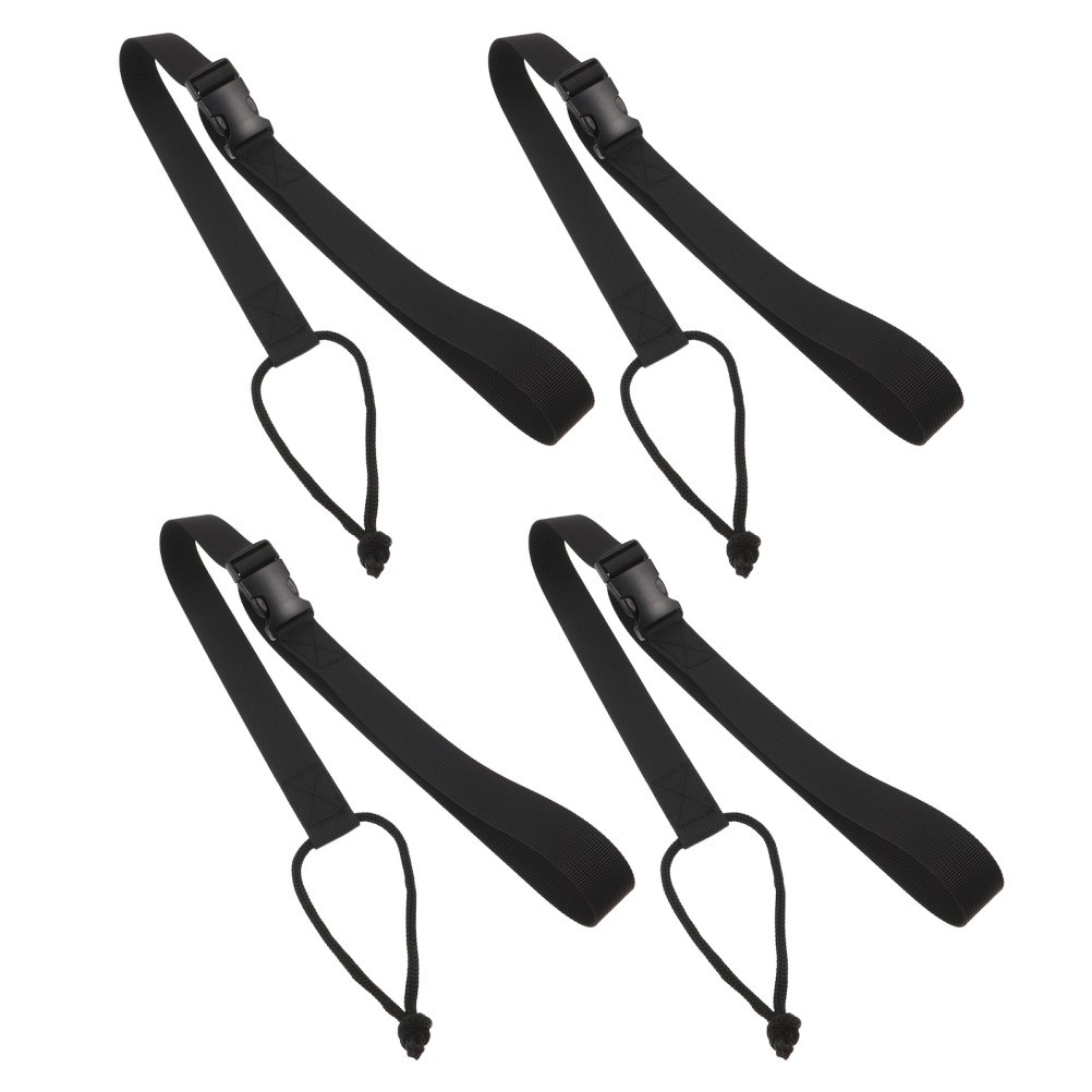 4 Pcs Snowboard Leash Ski Accessories Boot Carrier Strap Binding Aid