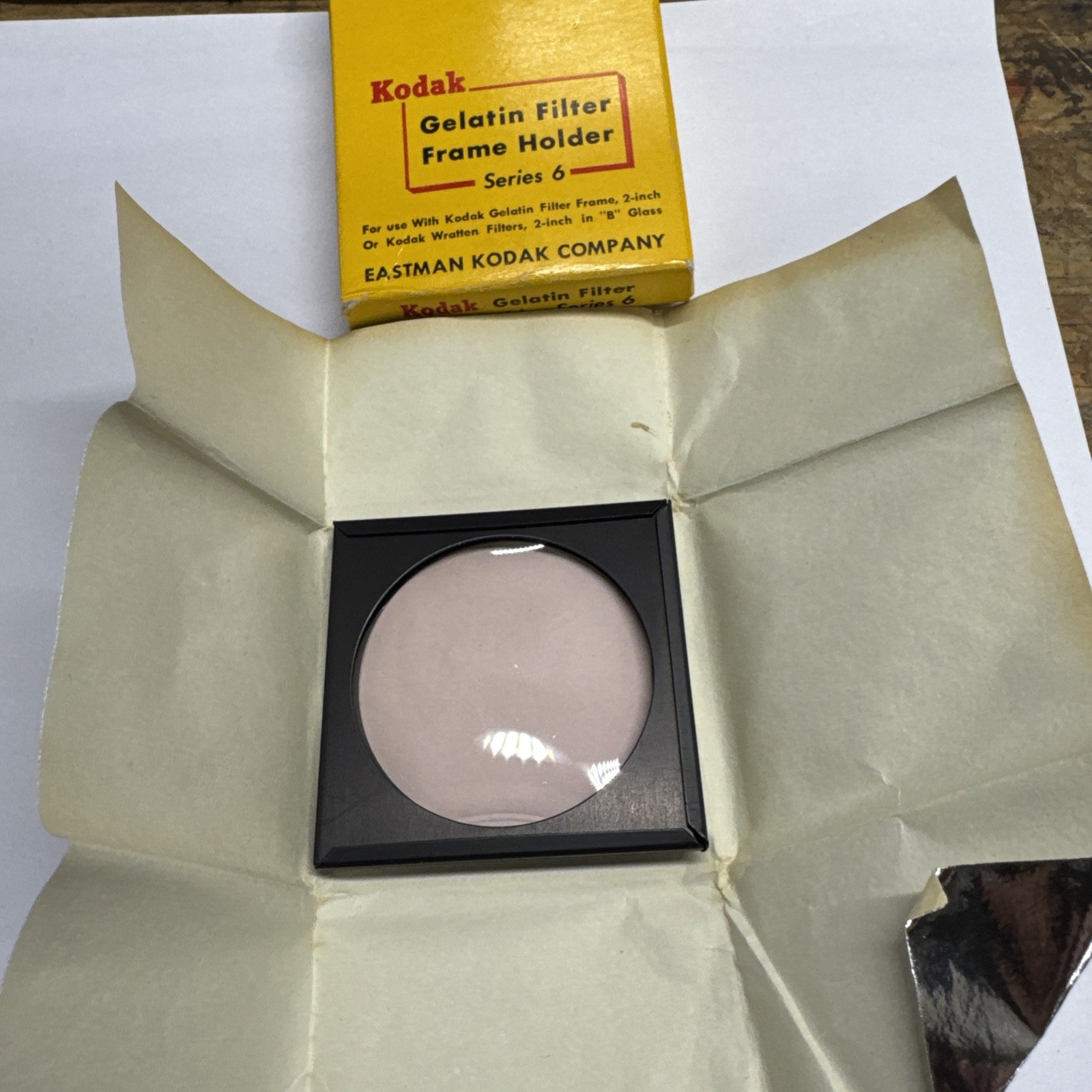 Kodak Gelatin Filter Frame Holder Series 6 Violet Tone