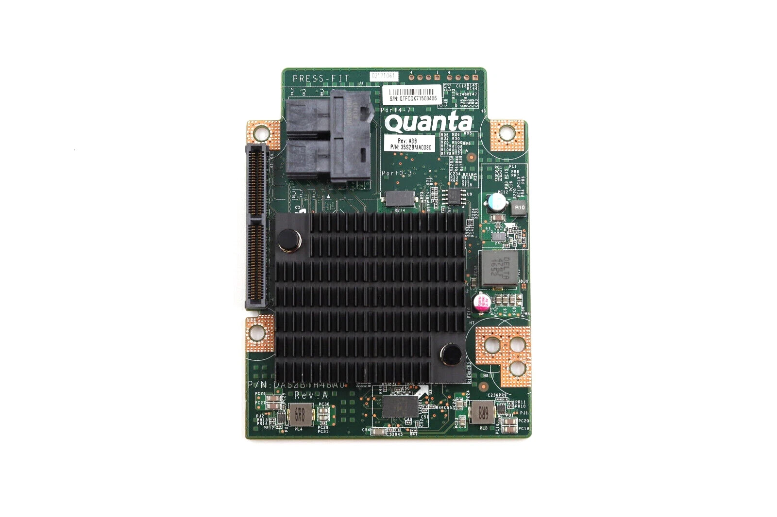 Quanta SAS 3008 12Gbps 8-Ports Storage Mezzanine Card QS3008-SAS 34-3 QCT S2B