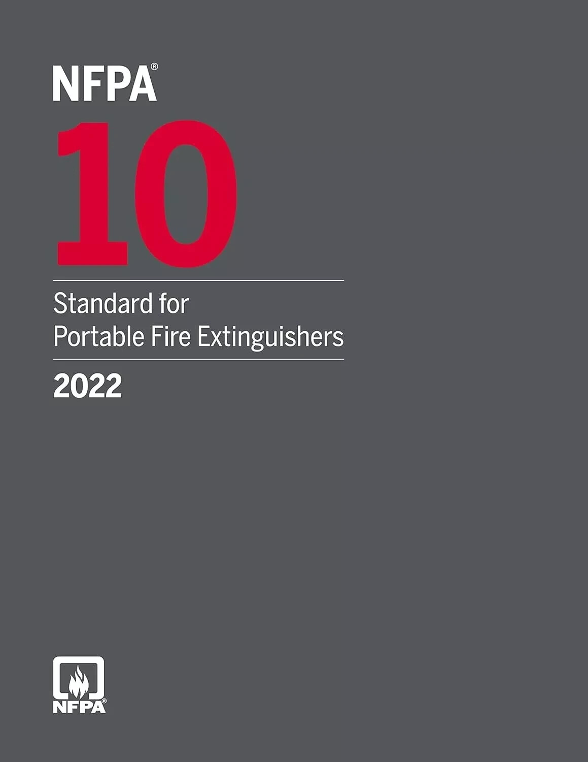 NFPA 10 Standard for Portable Fire Extinguishers Paperback 2022Edition USA STOCK