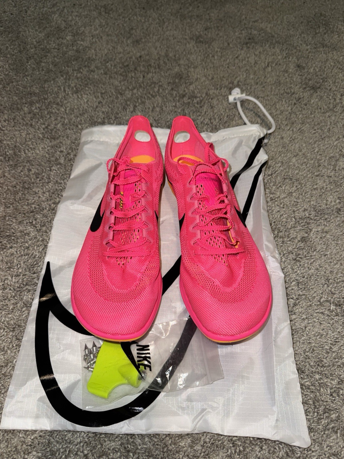 Nike ZoomX Dragonfly Hyper Pink Track Spikes Men's Sizes 8 & 11.5 CV0400-600