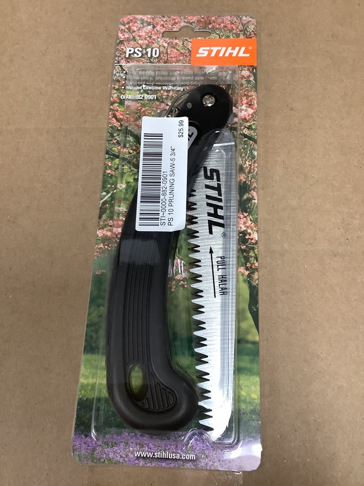 STIHL PS10 FOLDING POCKET SAW 5.75'' LOCKING BLADE 0000 882 0901 OEM