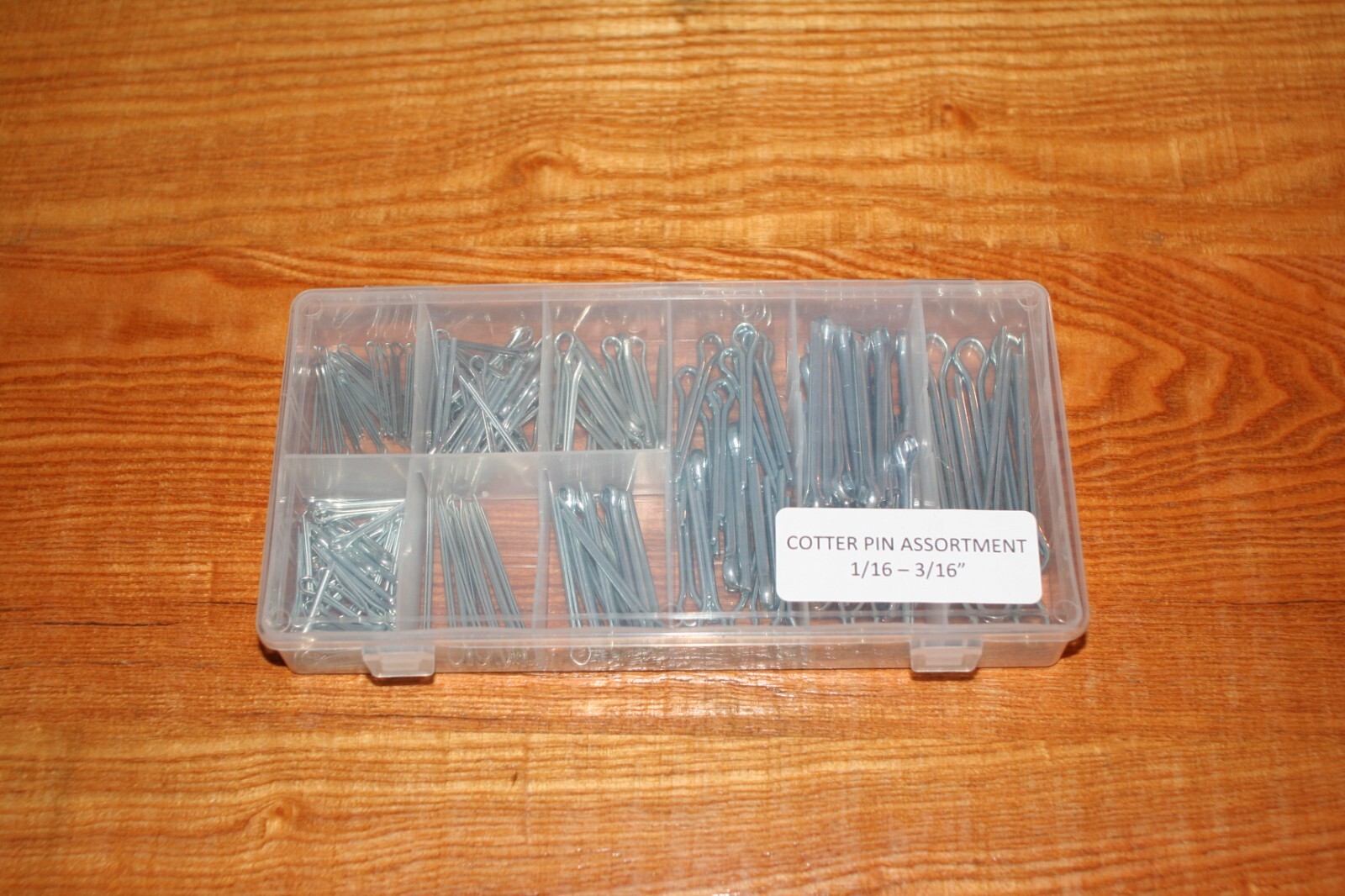 182 Piece Cotter Pin Assortment in 9 Different Sizes