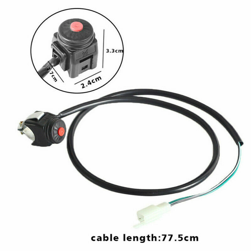 Kill Switch Start Horn Button for 50cc125cc 150cc Dirt Pit Bike Motorcycle ATV