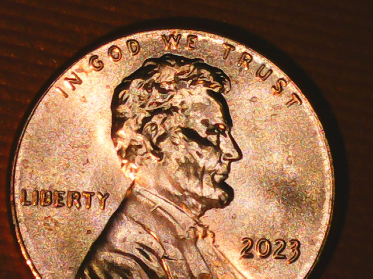 2023 Penny Die Crack Reverse
