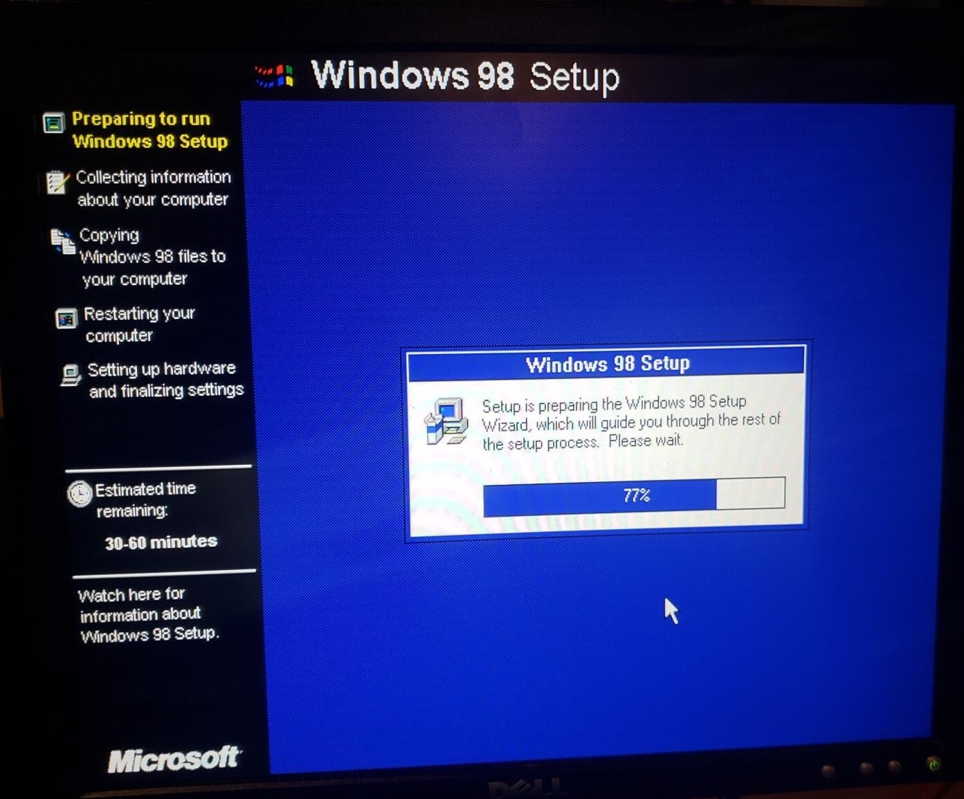 Microsoft/Windows 98/Operating System/Full First Edition w/CD/Floppy 3.5" & COA 