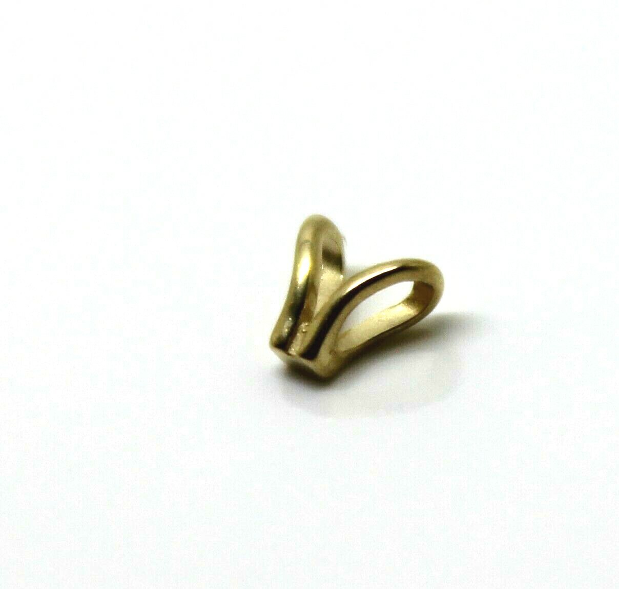 Kaedesigns New Genuine 9ct Yellow Gold 4mm Bail Rabbit Ears Polished
