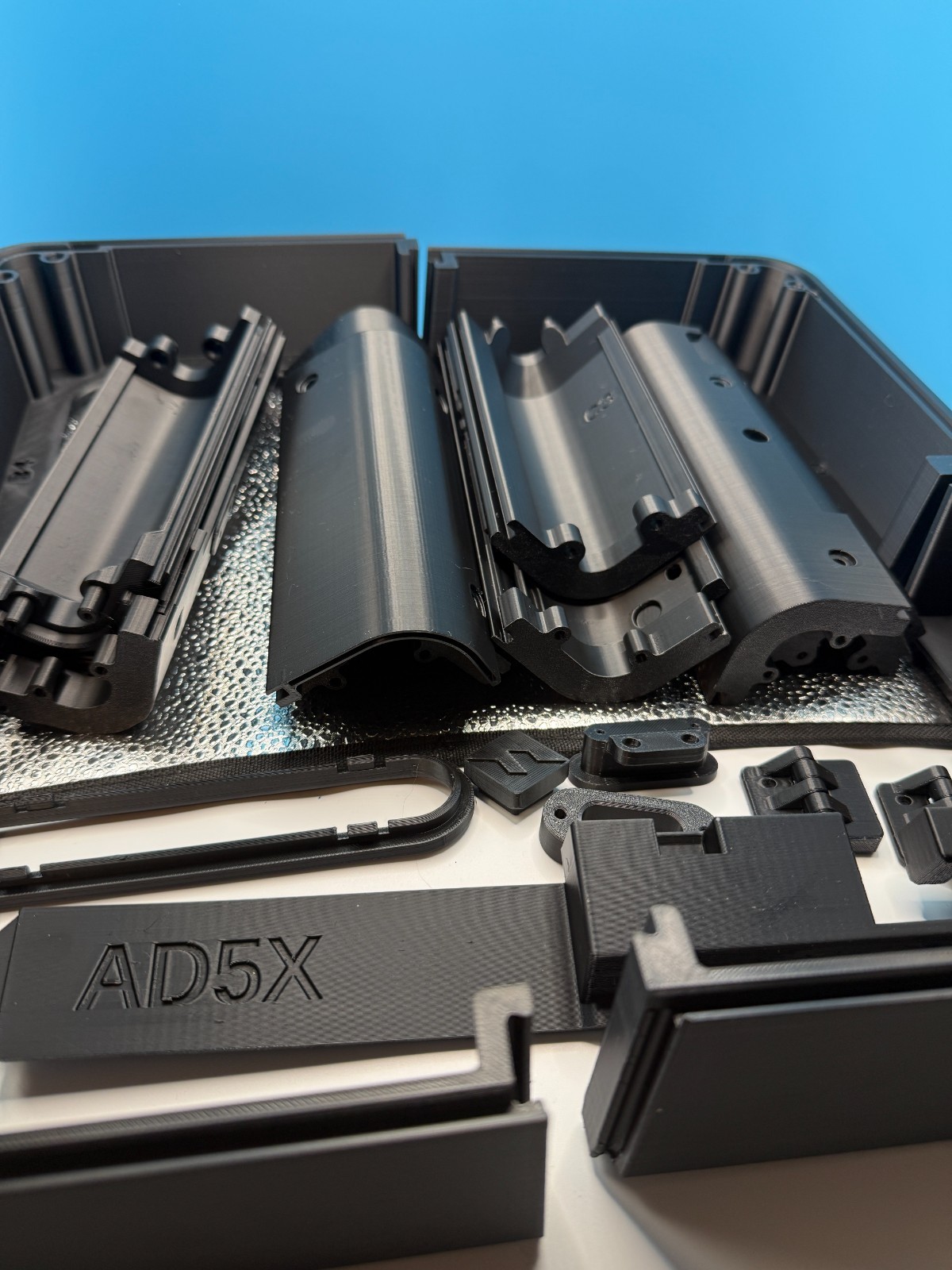 Flashforge ad5x Enclosure Printed Parts - Matte Black PETG