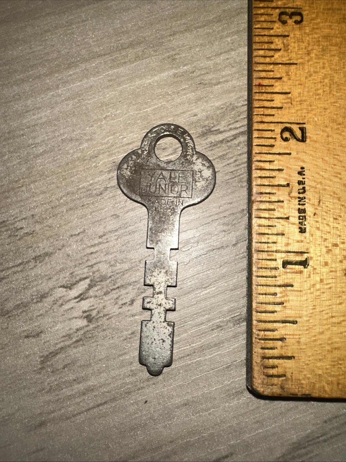 Yale & Towne Manufacturing Co. Skeleton Key Yale Junior Flat Key￼