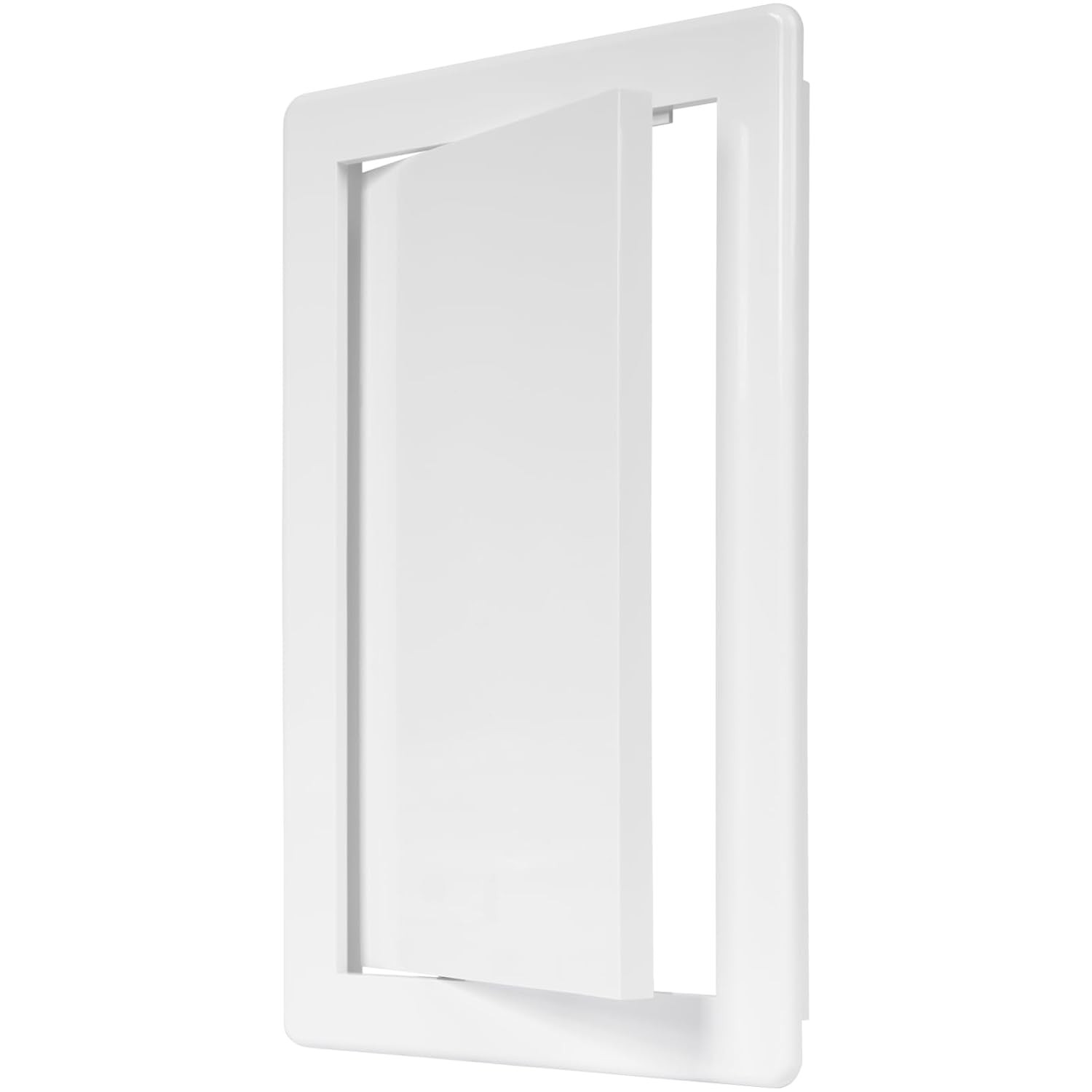 6" X 10" White Plastic Access Panel. Service Shaft Door Panel. Plumbing, Electri