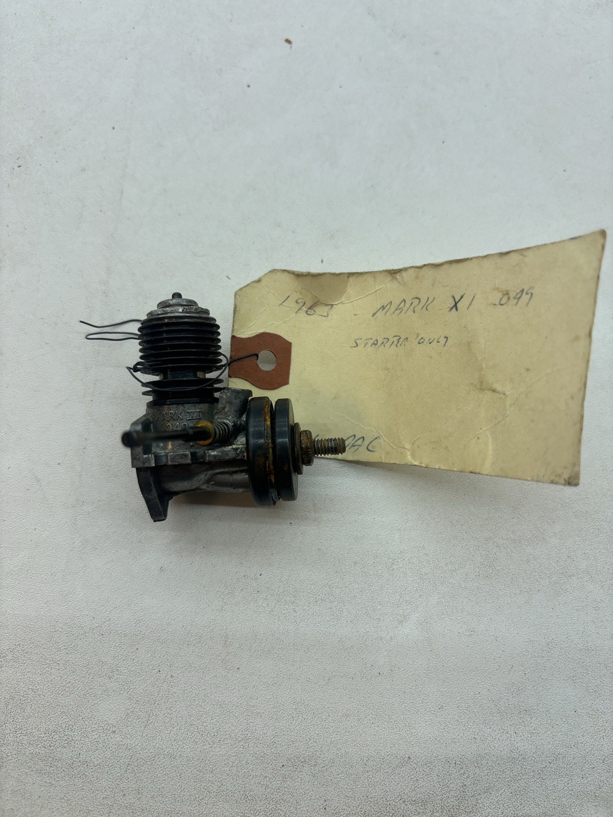 Wen-Mac Mark XI 049 Plane Engine Glow Airplane Model Motor Control Line M1 #7
