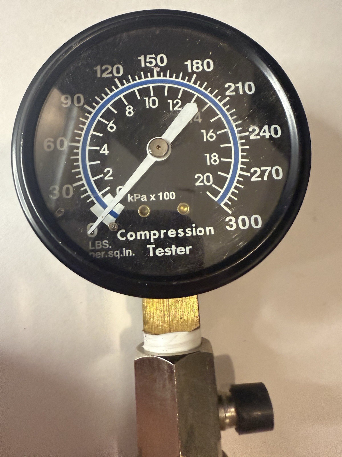 Compression Tester Gauge 300psi