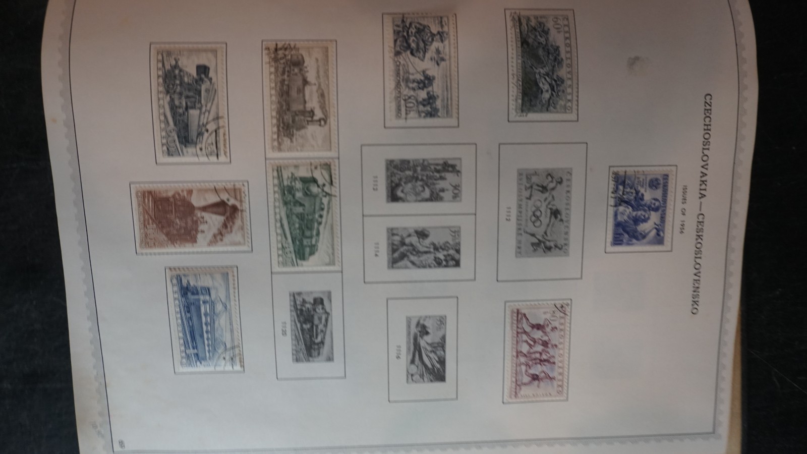 Czechoslovakia nice collection in album