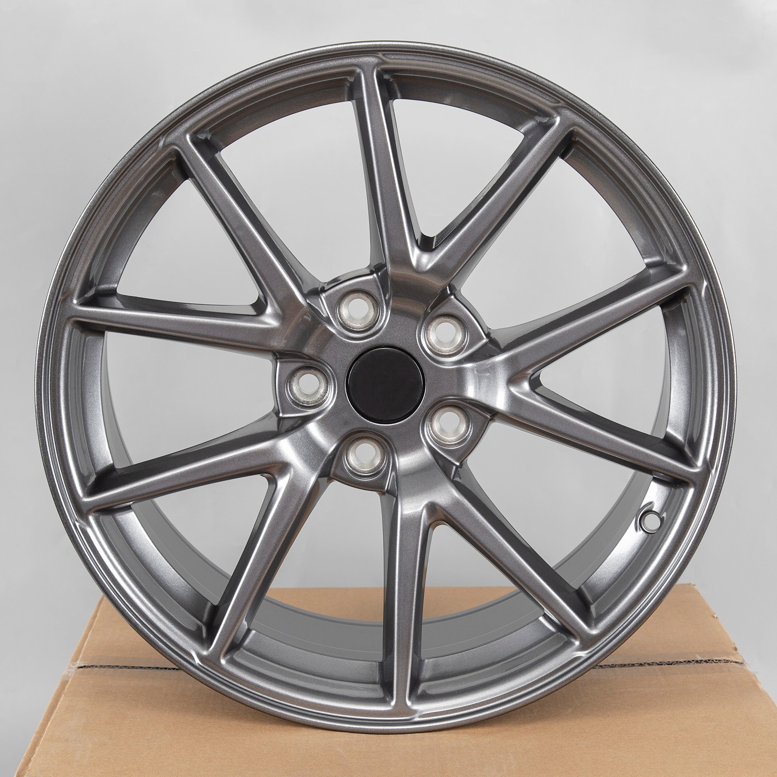 New 18" Grey Alloy Replacement Wheel Rim for Tesla Model 3 2017-2023 Wheel US