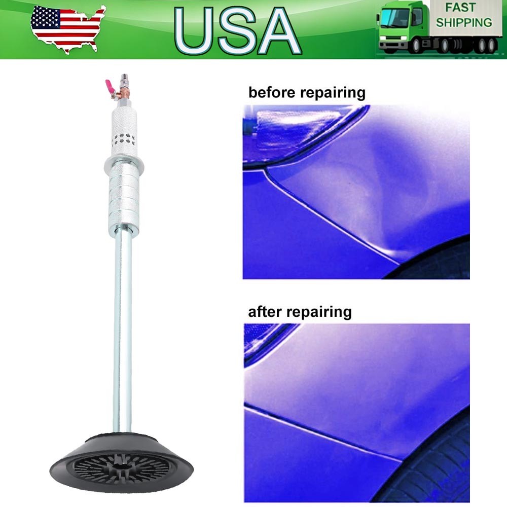Air Pneumatic Dent Puller Car Auto Body Repair Suction Cup Slide Tool Hammer Set