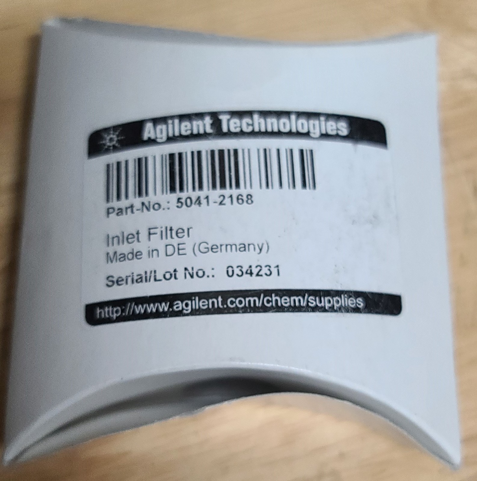 NEW!! Agilent 1100 1200 1260 1290 Inlet Filter   p/n: 5041-2168