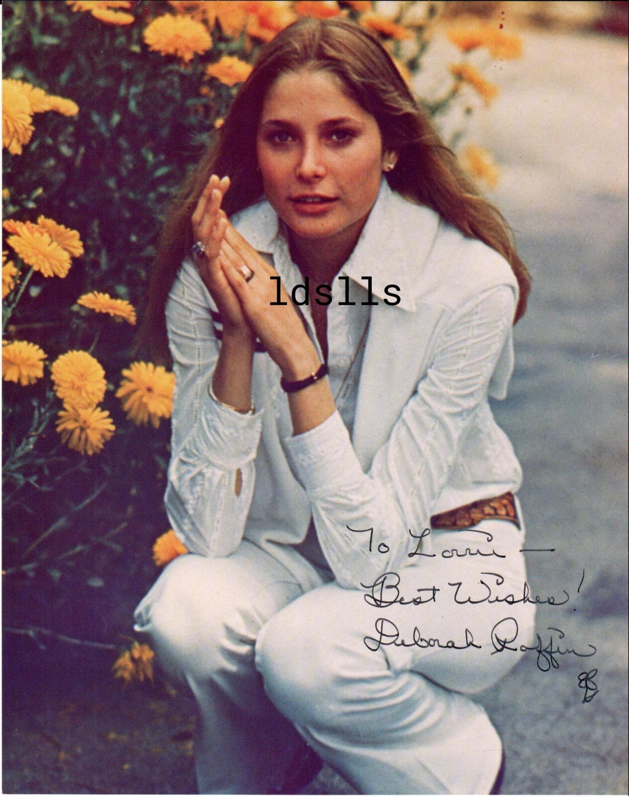 Deborah Raffin autograph 8x10 color photo Foul Play