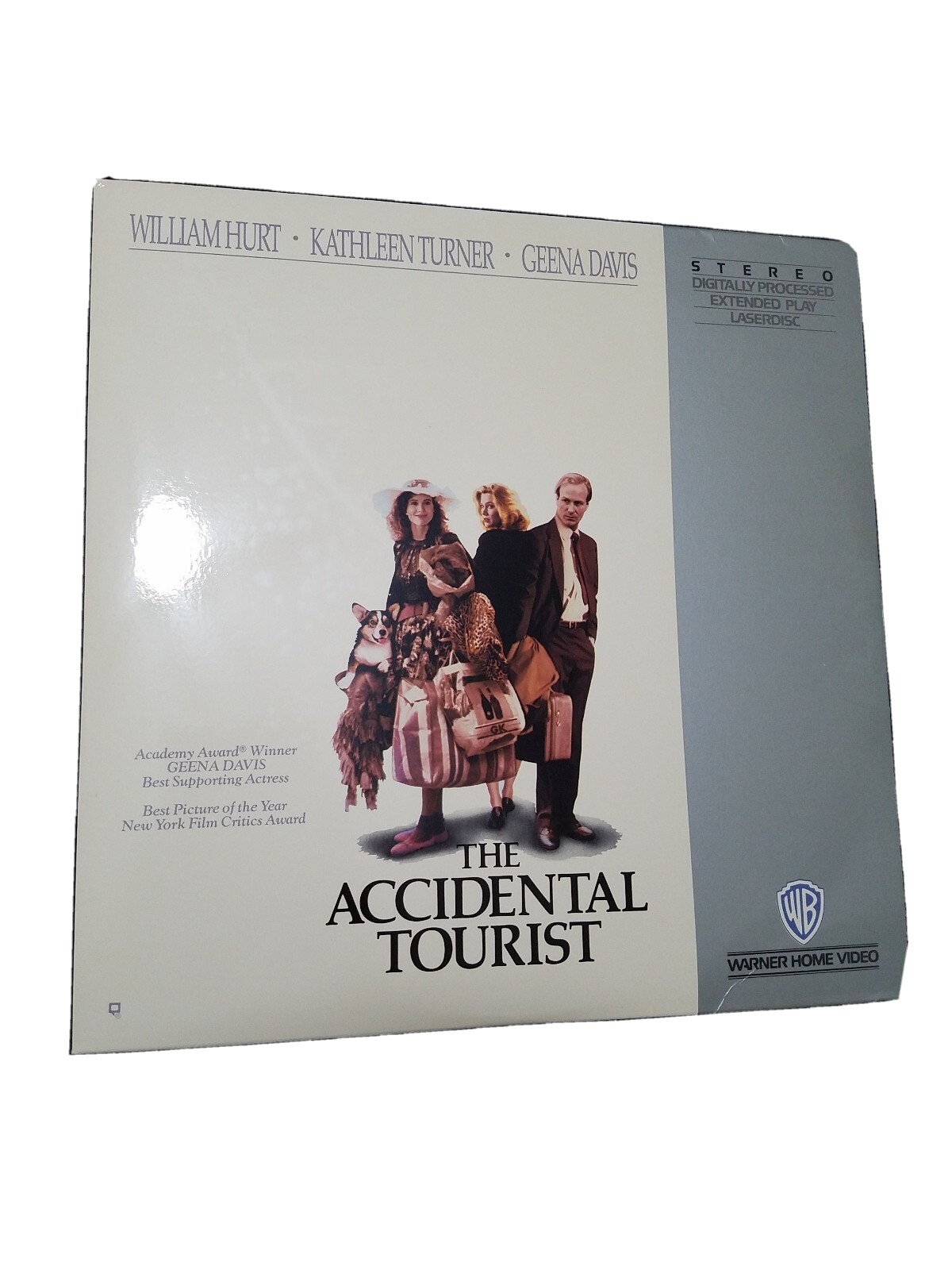 The Accidental Tourist LaserDisc - William Hurt, Kathleen Turner, 1988