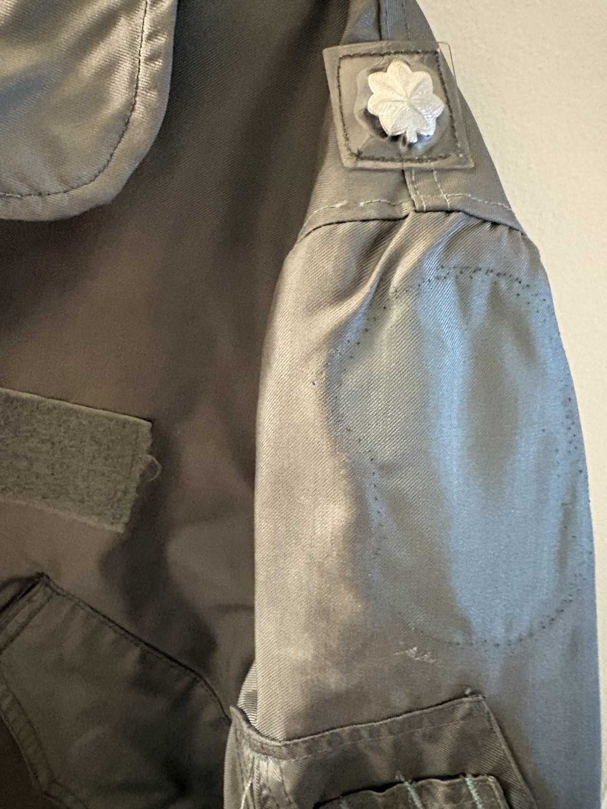 USAF Pilot CWU-36/P Flight Jacket ~ XL ~ w/ F-4 Phantom Era Squadron Patch