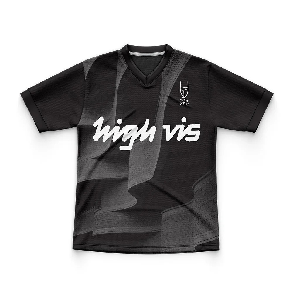Hot New High Vis Band Black For Fans V-Neck Shirt S to 5XL CA347