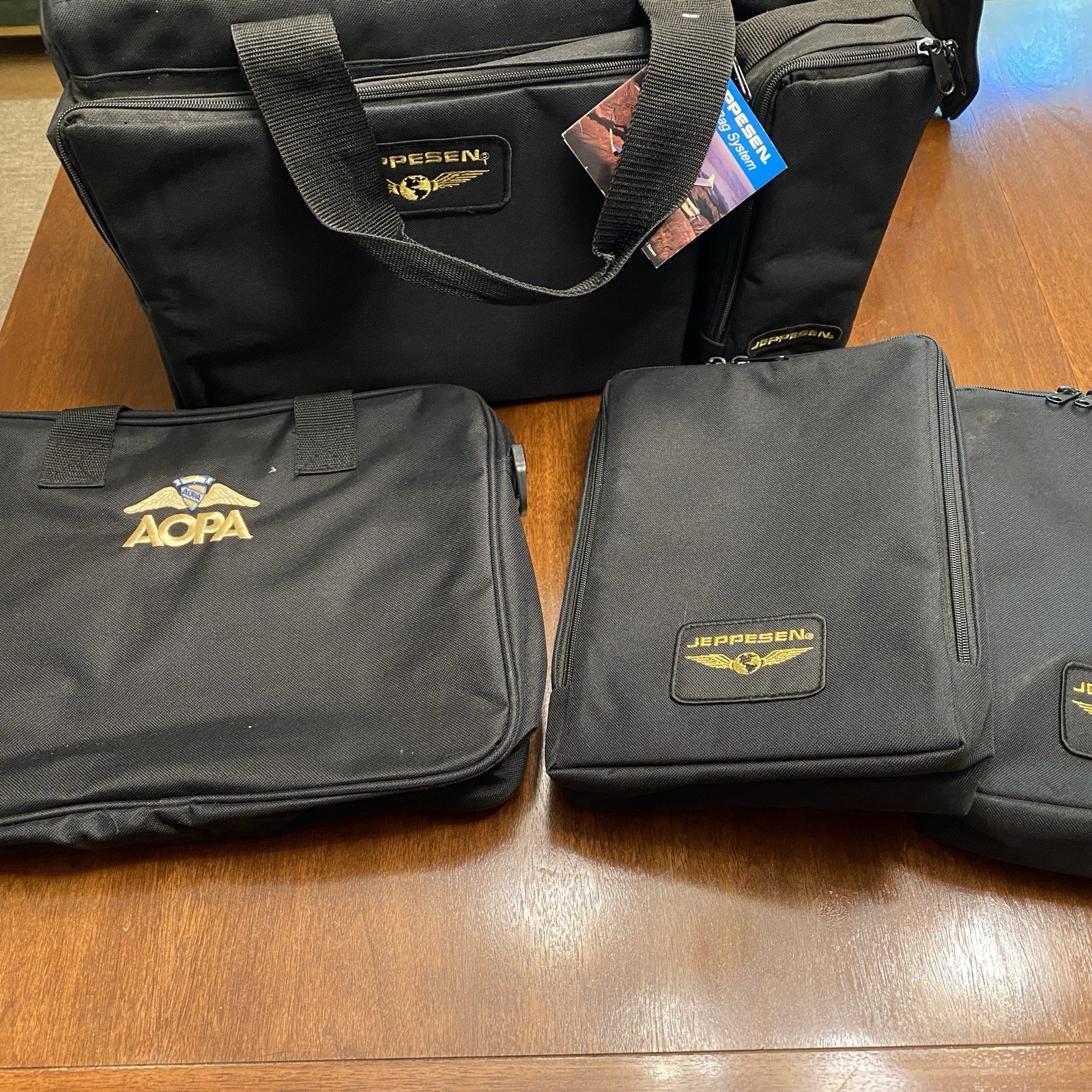 Jeppesen Aviator Flight Bag - Customizable Pilot Flight Bag Pilot Case
