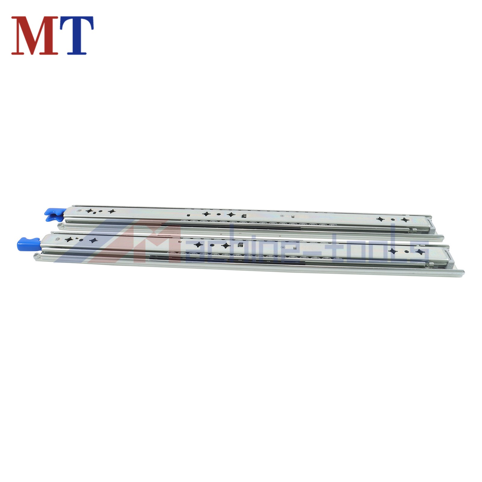 20" Drawer Slides With Locking Mechanism 500lb Full Extension Tool Box
