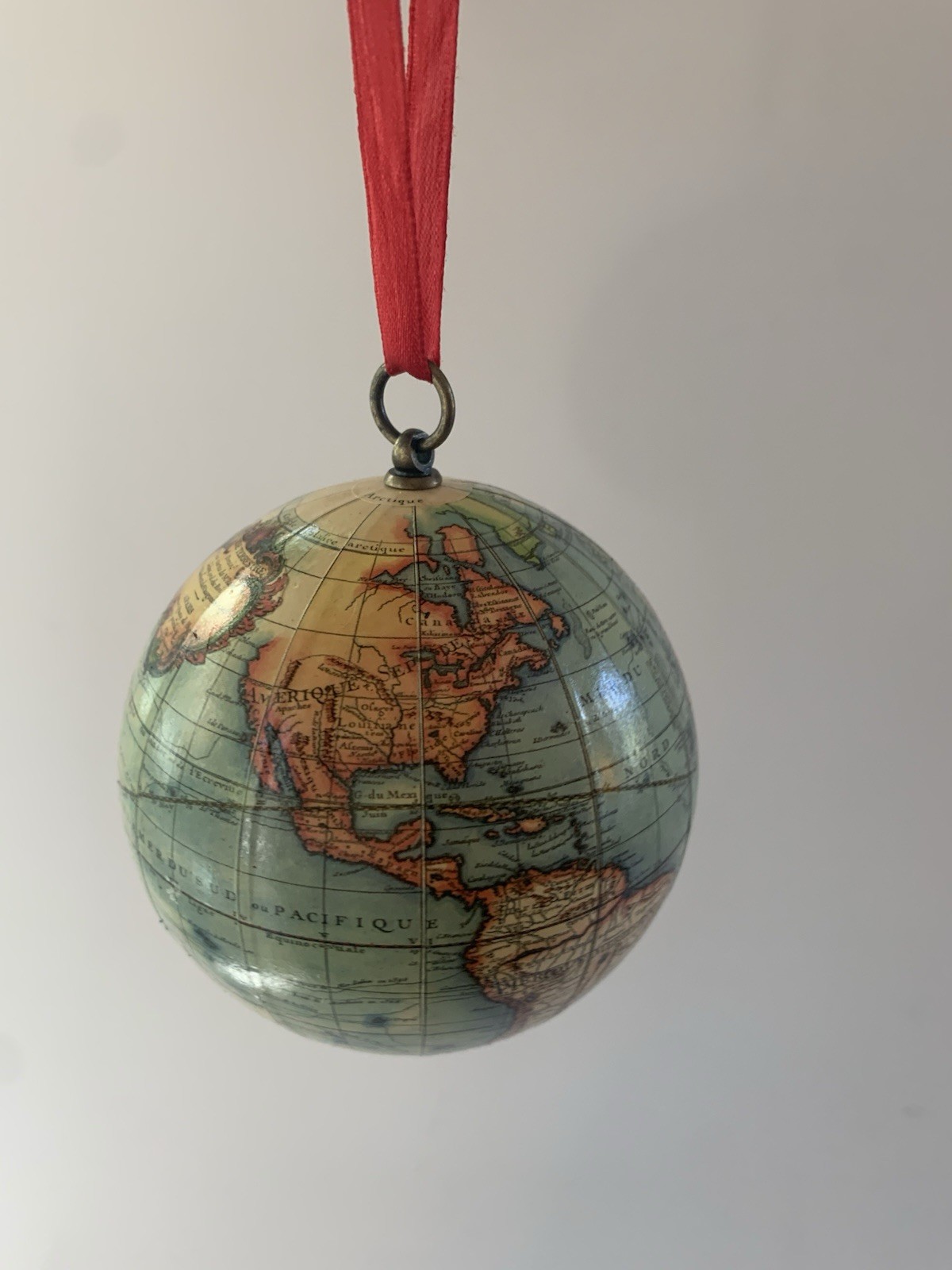 Globe Christmas Ornament Authentic Models The Age Of Exploration Keepsake