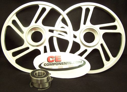 Billet 9" Idler  wheels Skidoo / Actic Cat / Polaris / Yamaha   snowmobiles