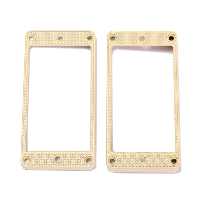 2Pcs Guitar Pickup Ring Mounting Ring & Screws Replacements for Electric Guitars