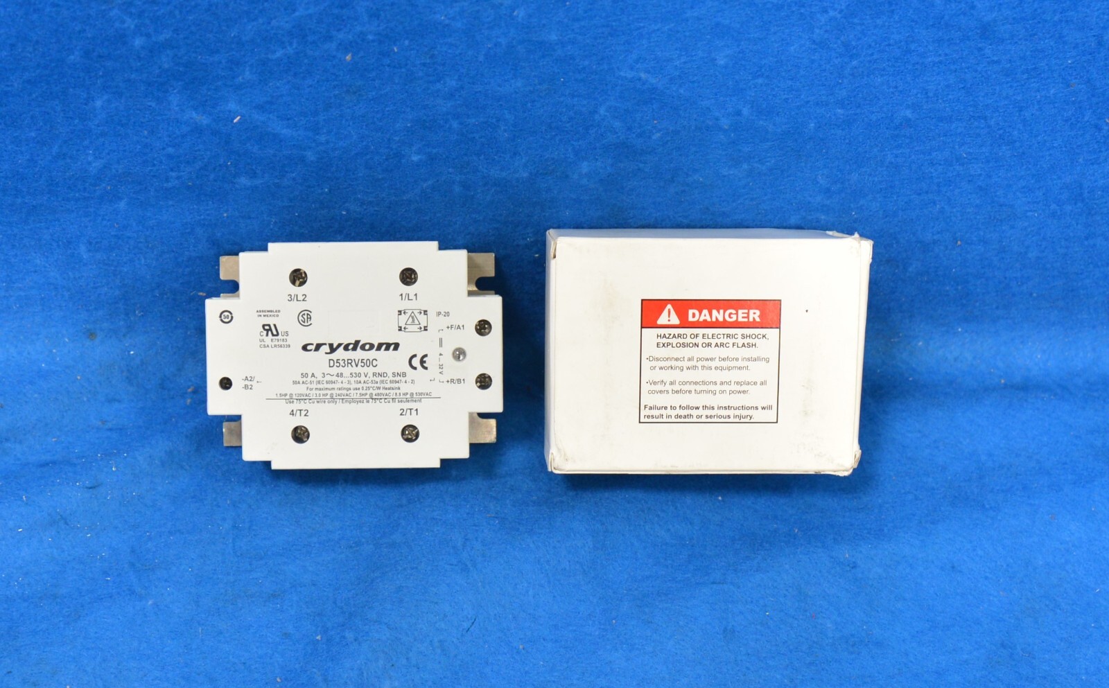 CRYDOM D53RV50C Reversing Solid State Relay