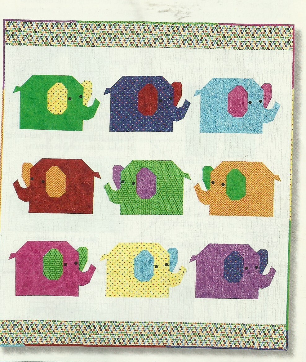 A0409 FOLLOW THE LEADER CHILD'S QUILT PATTERN/INSTRUCTIONS