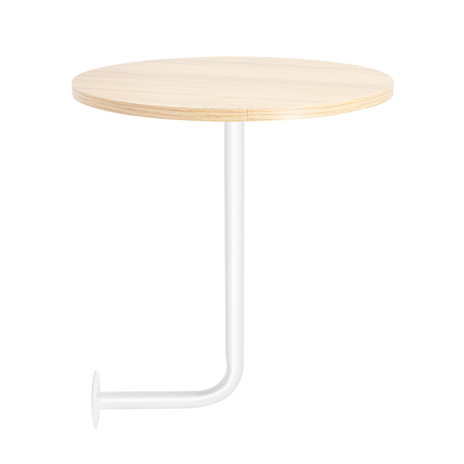 L-Type Round Table Wall-Mounted Bar Table Snack Table Minimalist Style