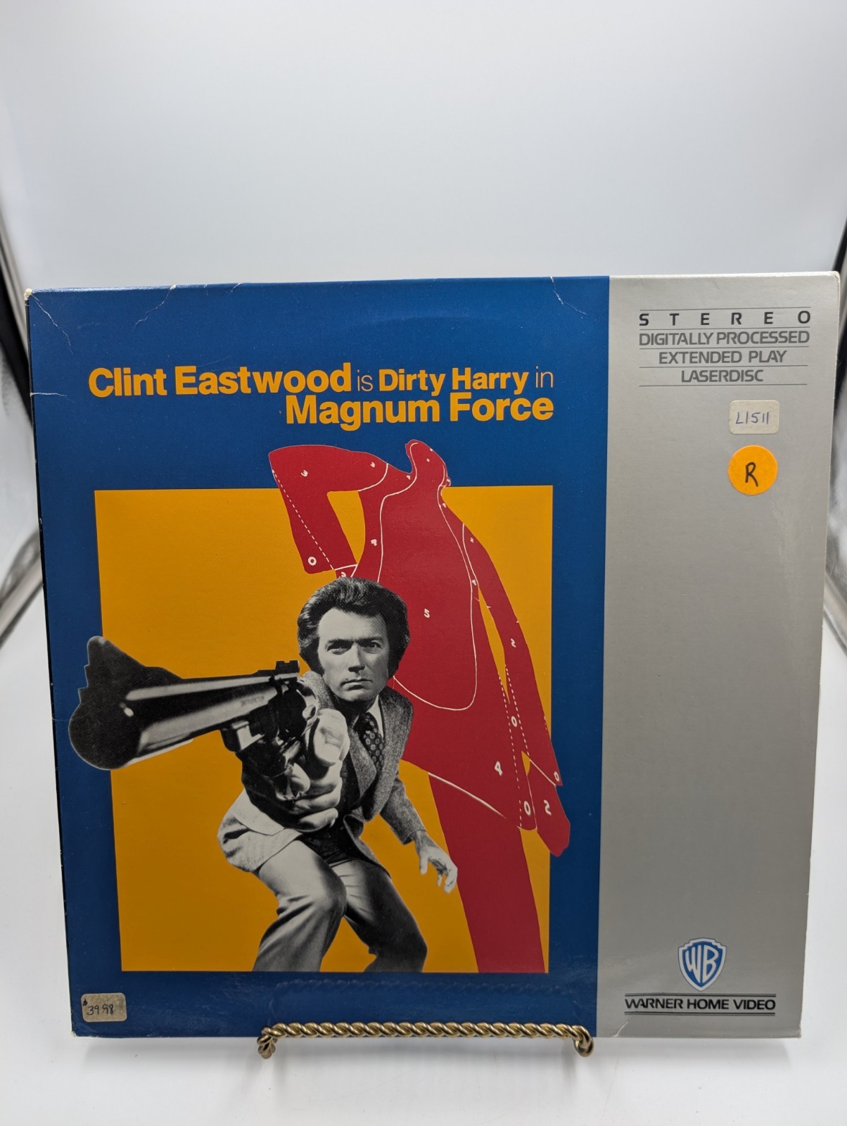 Magnum Force Clint Eastwood - Laserdisc