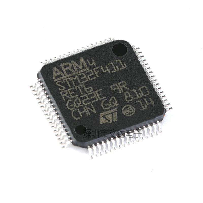 5PCS STM32F411RET6 LQFP-64 ARM Cortex-M4 32-bit Microcontroller MCU