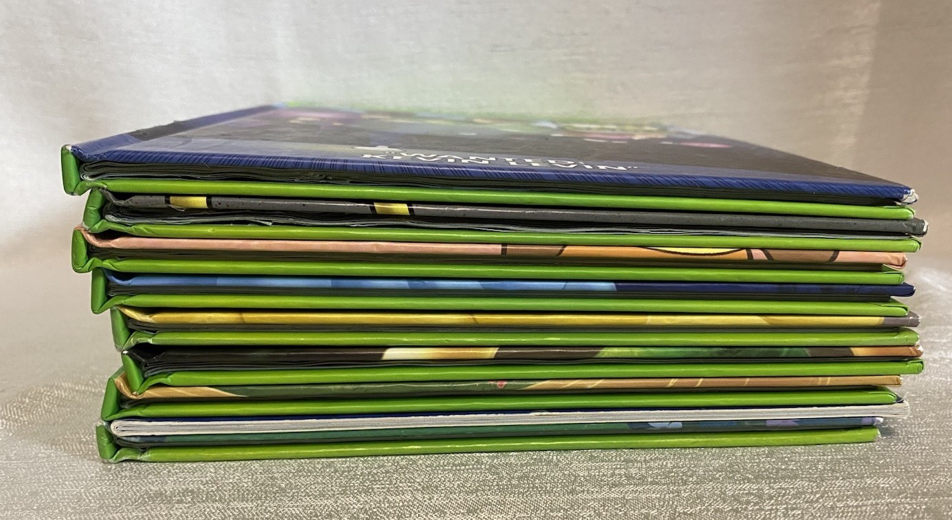9 LeapFrog Tag Reader Books Disney Pixar Ages 4-8
