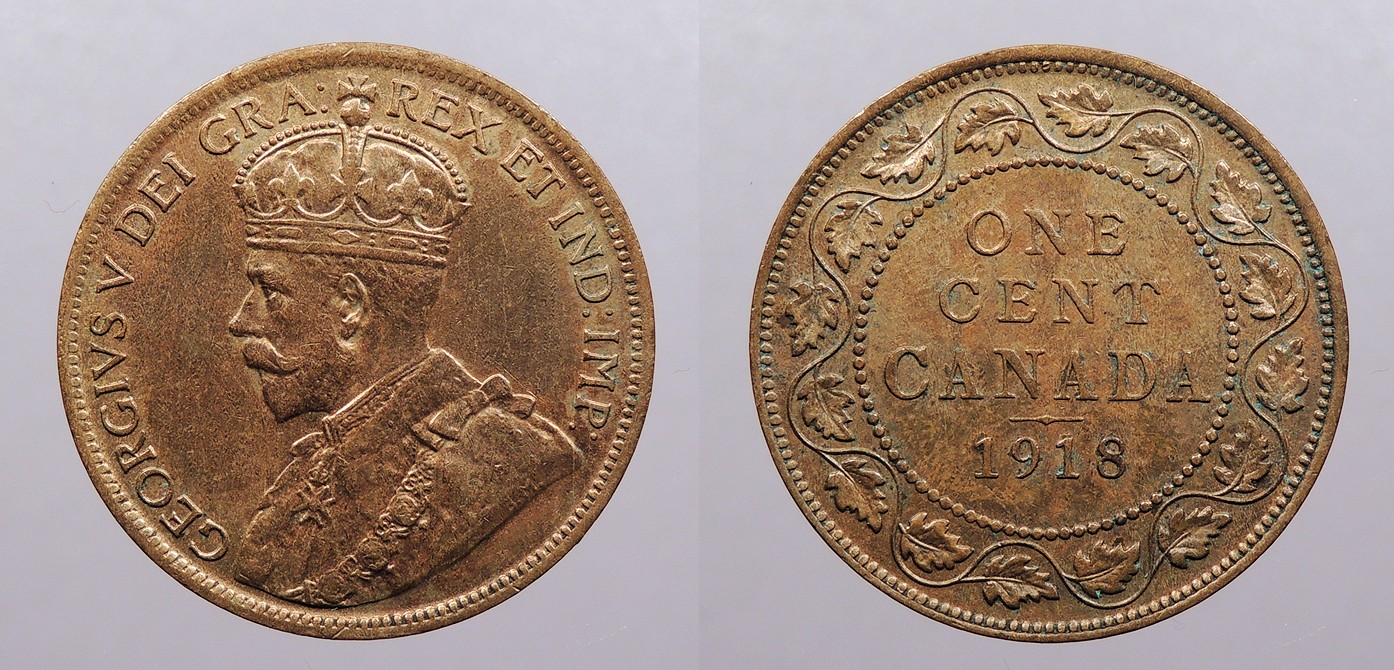 CANADA 1918 Cent #WC108441