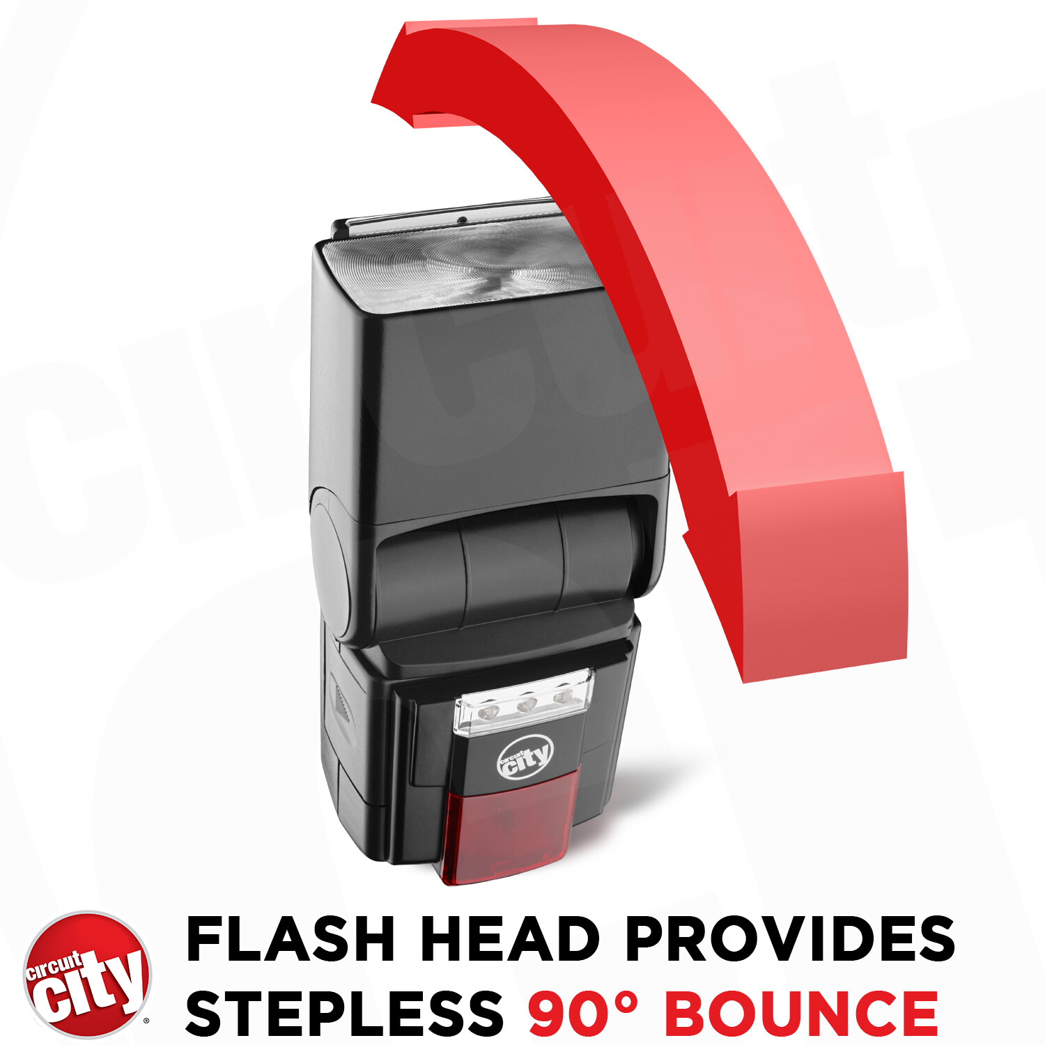 Auto Bounce Flash with LED Video Light for Canon EOS 1300D 2000D 4000D 100D 200D