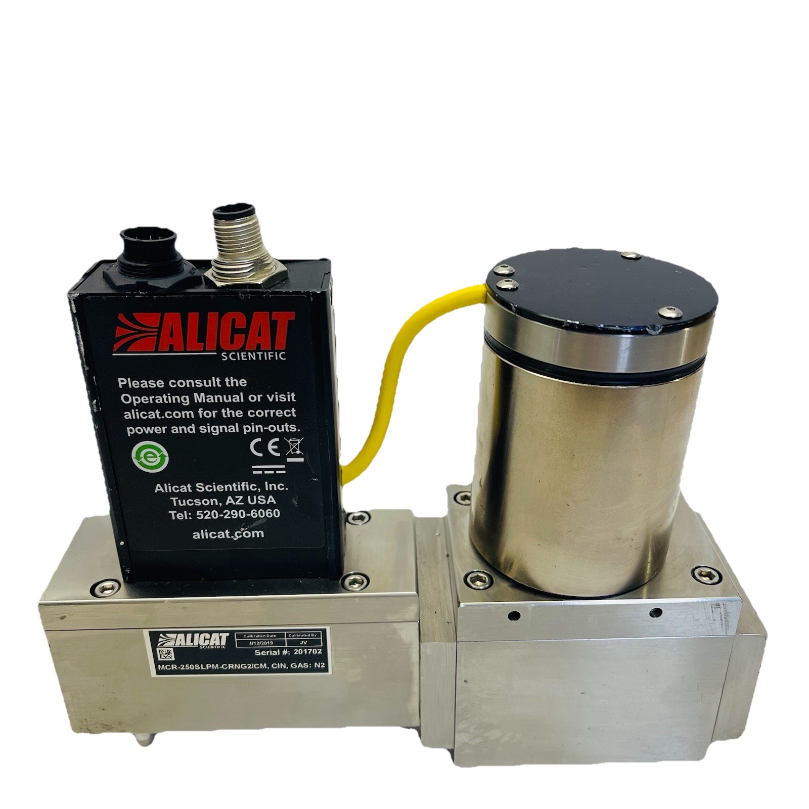 ALICAT MCP-250SLPM-CRNG2/CM FLOW CONTROLLER