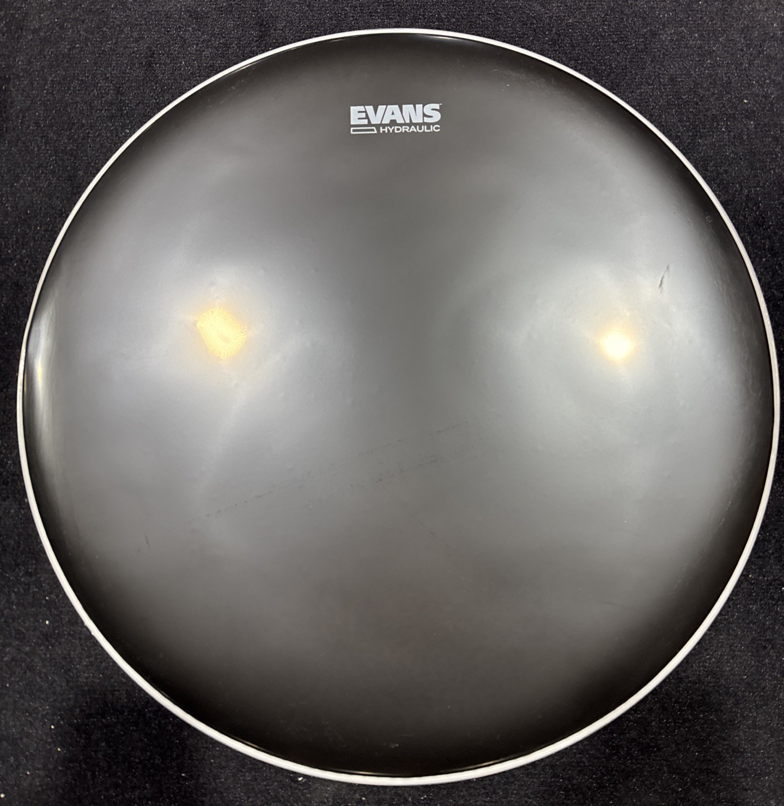 Evans Hydraulic Black Tom Batter Drumhead 20” Inch