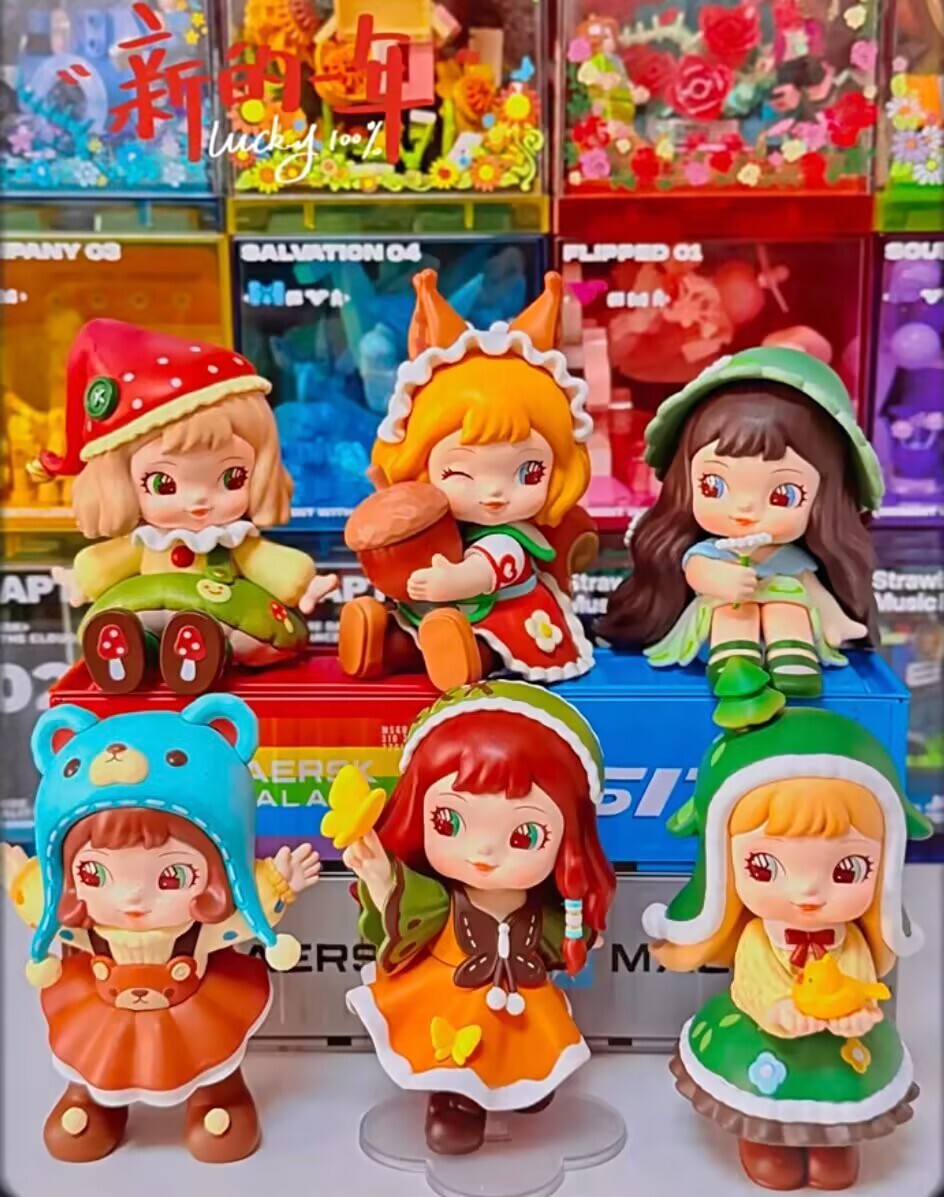 Rolife Forest Children Series Confirmed Blind Box Figure Toy Girl Gift