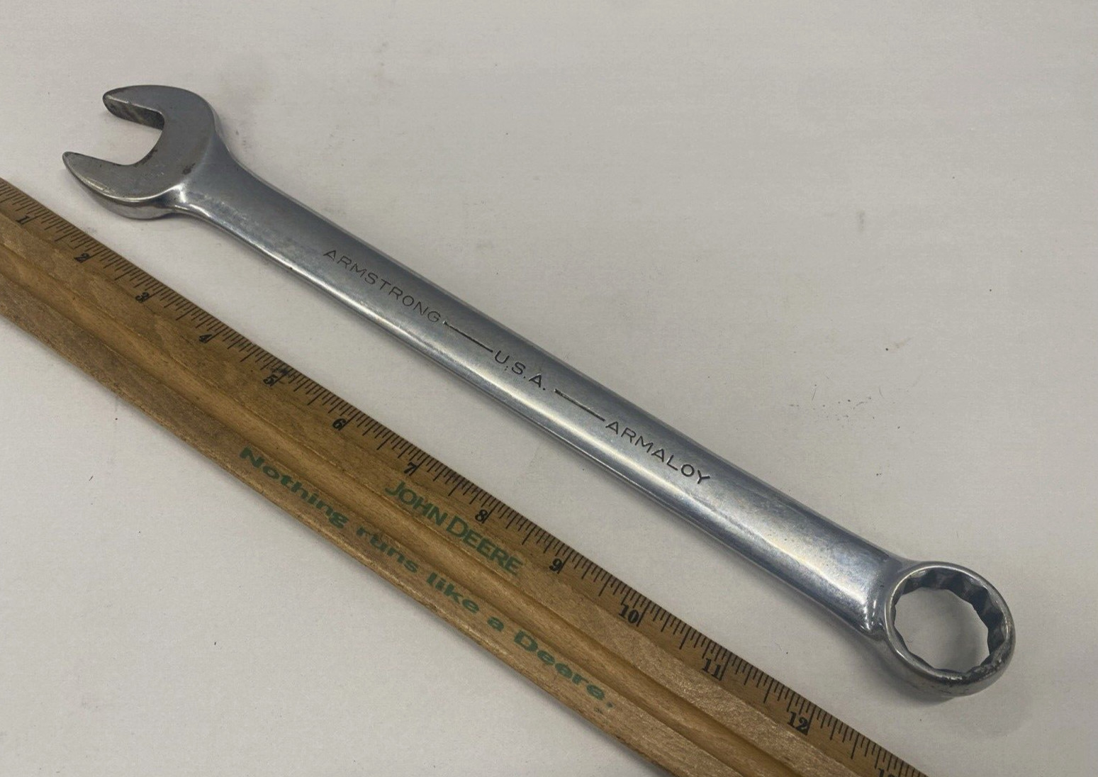 Armstrong Tools 25-230 15/16" SAE Full Polish Combination Wrench 12 Point BN4063