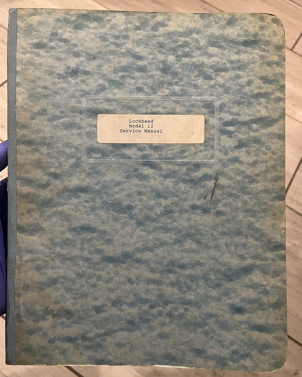 Lockhead 12 Service Manual Illustrated Older Copy