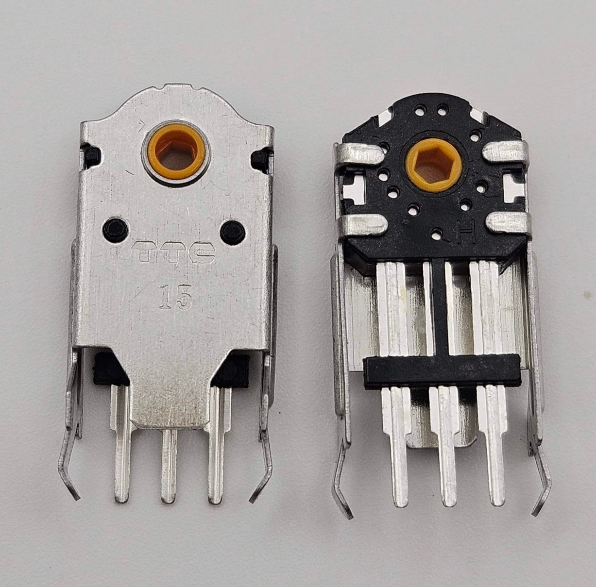 2pcs - 15mm TTC Gold Core Mouse Scroll Wheel Encoder fix gaming repair
