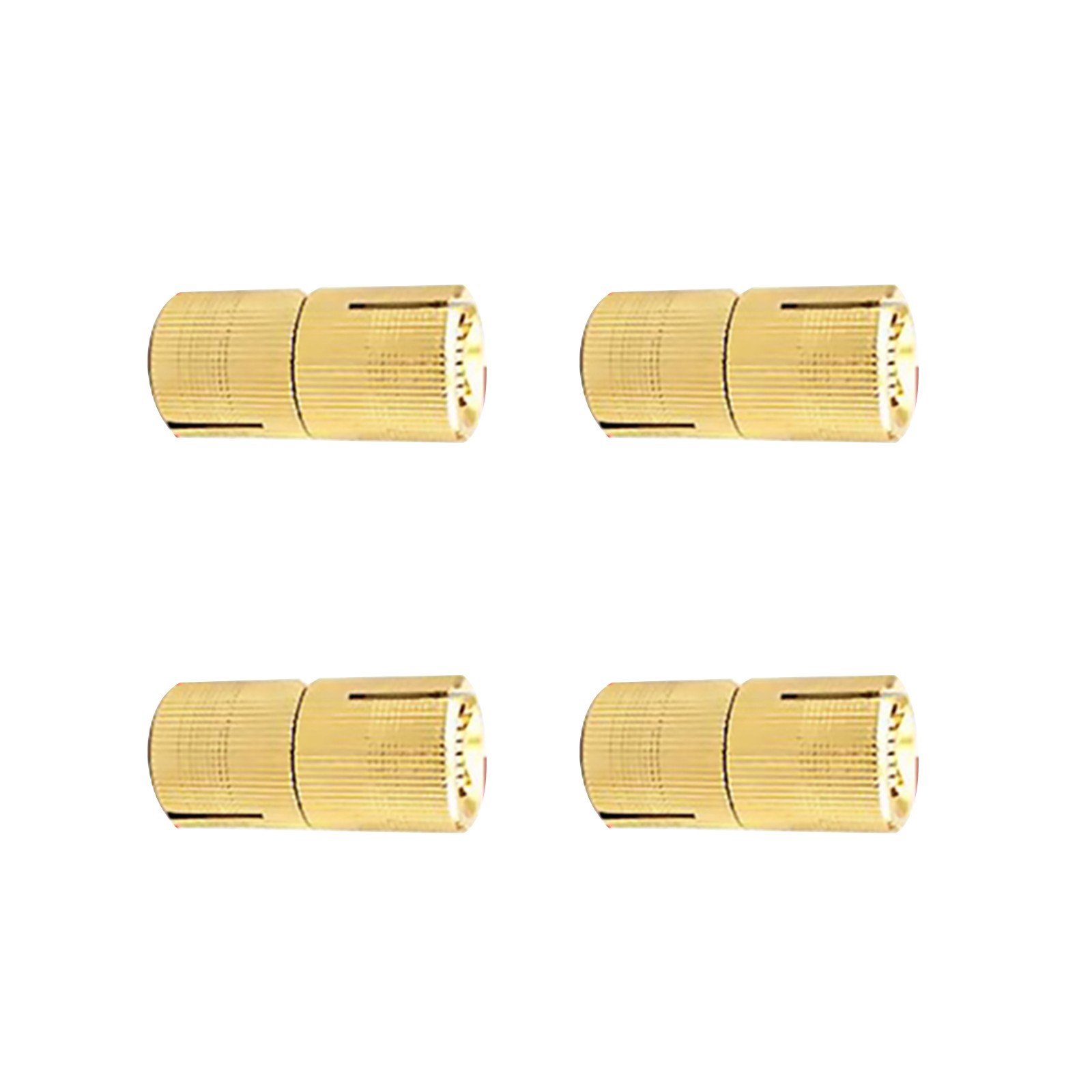 4Pcs Open Angle 180° 12mm Copper Invisible Hidden Hinges For Concealed Worktop e