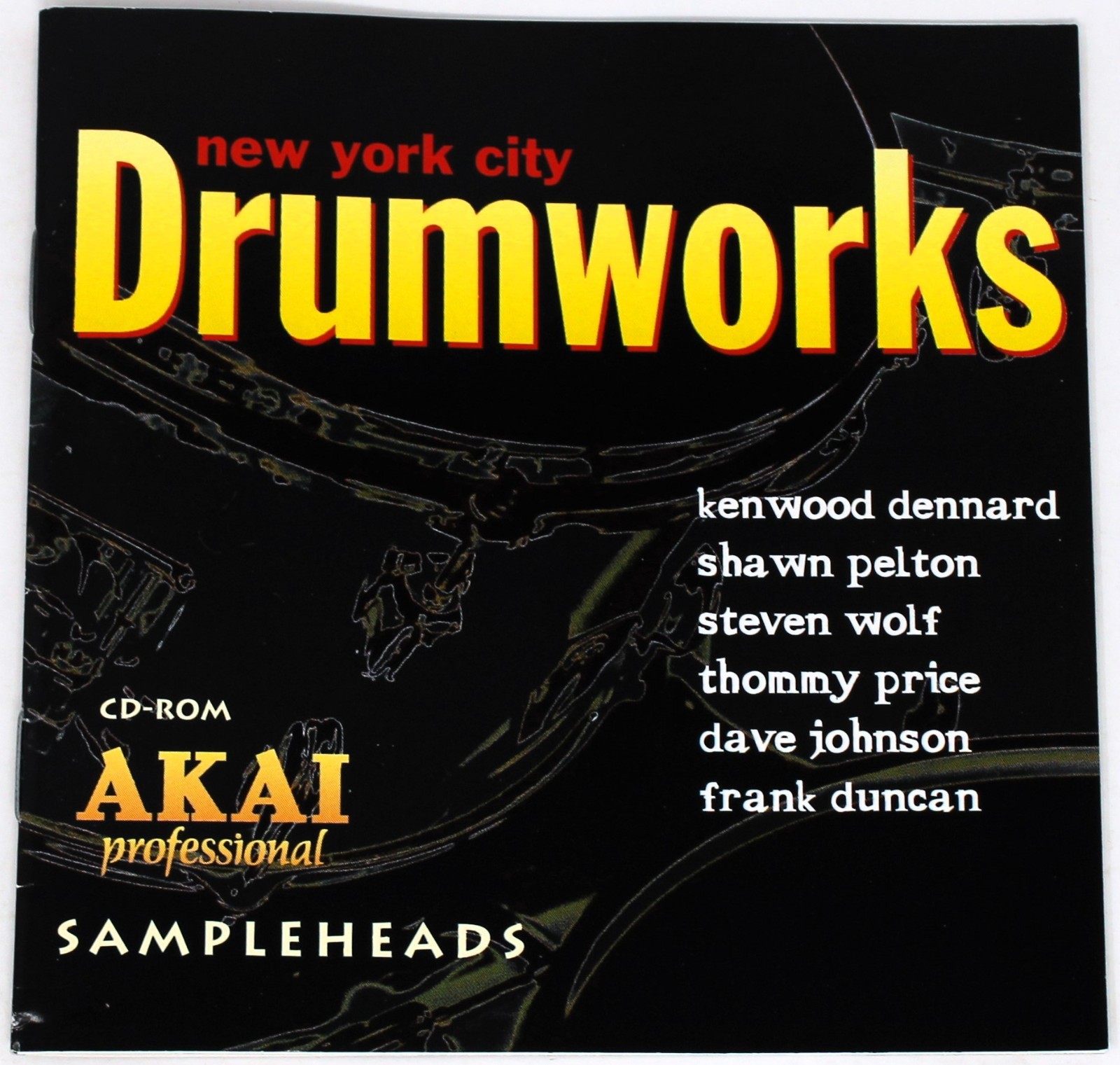 Sampleheads New York City Drumworks Akai Format Sound Library/Sampling 2 CD